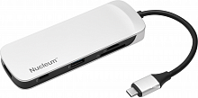 Концентратор Kingston C-HUBC1-SR-EN, Nucleum USB типа C Выход HDMI, USB-A, устройство чтения карт SD и MicroSD - Интернет-магазин Intermedia.kg