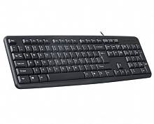 Клавиатура AeroMax KB-509, мембранная, 104btns, 1.5м, USB, рус/англ/кыр, Чёрный - Интернет-магазин Intermedia.kg