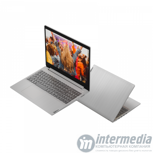 Lenovo IP3 15IML05 Pentium 6405U 2.4GHz,4GB,SSD 120GB, MX130 2GB, 15.6"HD RUS, PLATINUM GRAY - Интернет-магазин Intermedia.kg