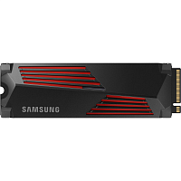 Диск SSD 1TB Samsung 990 PRO with Heatsink MZ-V9P1T0CW, M.2 2280 PCIe 4.0 x4 NVMe 2.0, Read/Write up to 7450/6900MB/s, Box - Интернет-магазин Intermedia.kg