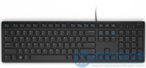 Клавиатура DELL KB-216, USB, Black
