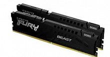 DDR5 16GB (2x8GB) PC-41600 (5200MHz) KINGSTON FURY BEAST BLACK KF552C40BBK2-16 - Интернет-магазин Intermedia.kg