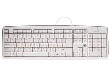 Клавиатура Genius KB-06XE, мембранная, 105btns, USB, Анг/Рус, 1.4m, Белый [31300614100] - Интернет-магазин Intermedia.kg