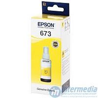 Контейнер Epson C13T67344A Yellow 70ml (L800/L805/L850/L1800) OEM - Интернет-магазин Intermedia.kg