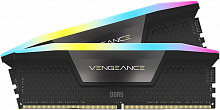 Оперативная память DDR5 Corsair VENGEANCE RGB 64GB (2x32GB) 5600MHz CL36 Black (CMH64GX5M2B5600C40) - Интернет-магазин Intermedia.kg