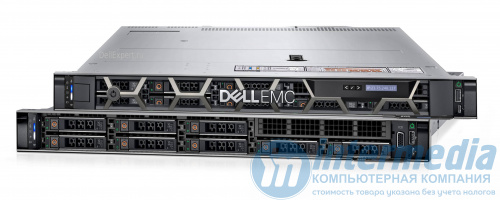 Сервер Dell/PE R450 8SFF/64 Gb/H755/0,1,5,6,10,50,60/1/480 Gb/SSD/Mixed Use/No ODD/(1+1) 800W