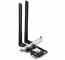 Адаптер Wi-Fi PCI TP-LINK Archer T5E AC1200 Dual-Band, 867Mb/s 5GHz+300Mb/s 2.4GHz, 2 антенны, Bluetooth 4.2/4.0, USB 2.0 - Интернет-магазин Intermedia.kg