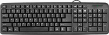 Клавиатура Defender HB-420 RU/ENG, 107 клавиш, с цифровым блоком, USB (1.5 м), черная - Интернет-магазин Intermedia.kg