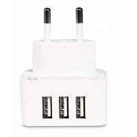 Зарядное устройство REMAX RP-U31 3USB 3.1A Charger Moon white - Интернет-магазин Intermedia.kg