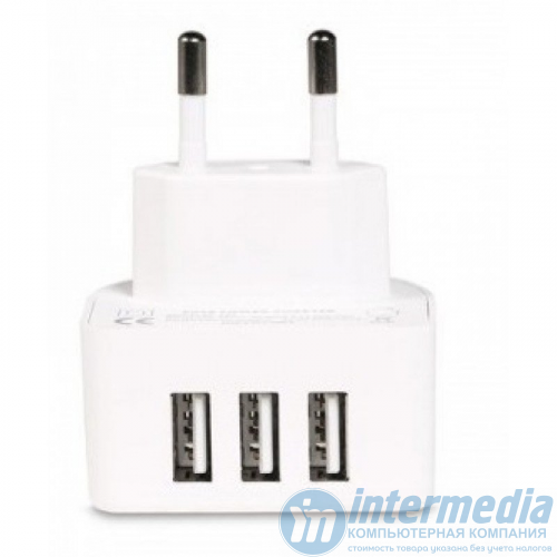 Зарядное устройство REMAX RP-U31 3USB 3.1A Charger Moon white