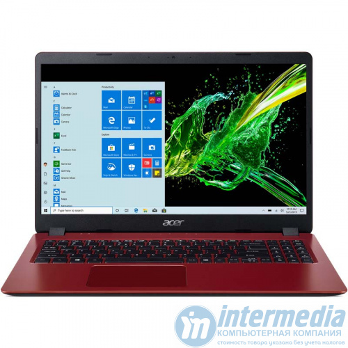 Acer Aspire 315-56 Rococo Red Intel Core i3-1005G1 , 4GB, 1TB HDD + 128GB M.2 NVMe PCIe, Intel HD Graphics 620, 15.6" LED FULL HD (1920x1080), WiFi, BT, Cam, LAN RJ45, DOS, Eng-R - Интернет-магазин Intermedia.kg