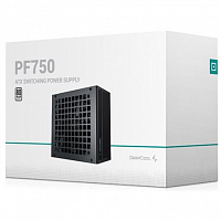 Блок питания 750W Deepcool PF750 80+ (ATX 2.4 750W, PWM 120mm fan, 80 PLUS, APFC) RET (PF750) - Интернет-магазин Intermedia.kg