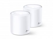 Mesh Wi-Fi система TP-LINK Deco X60(2-PK) AX5400 Dual-Band, 2402Mb/s 5GHz+574Mb/s 2.4GHz, 2xWAN/LAN - Интернет-магазин Intermedia.kg