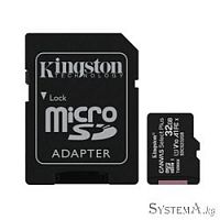 Карта памяти Kingston micro Secure Digital Card SDCS2/32 + SD adapter - Интернет-магазин Intermedia.kg