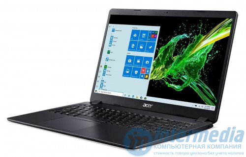 Ноутбук Acer Aspire A315-57G Black Intel Core i5-1035G1  12GB DDR4, 512GB M.2 NVMe PCIe, Nvidia Geforce MX330 2GB GDDR5, 15.6" LED FULL HD (1920x1080), WiFi, BT, Cam, LA - Интернет-магазин Intermedia.kg