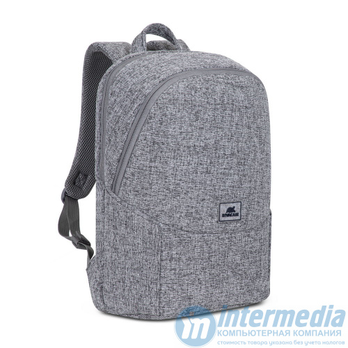 Рюкзак для ноутбука RIVACASE 7962 15.6" water-repellent Light Grey - Интернет-магазин Intermedia.kg
