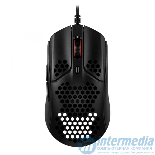 Мышь HyperX Pulsefire Haste 4P5E3AA Gaming Mouse,USB,BLACK&RED