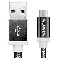 Кабель A-Data  AMUCAL-100CMK Micro USB 100cm (Gold,Black,Silver,Pink,Red) - Интернет-магазин Intermedia.kg