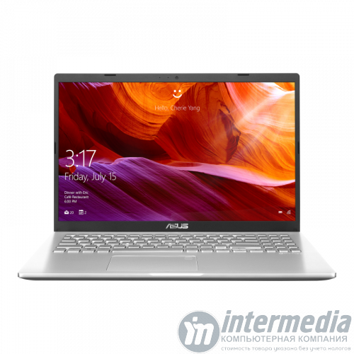 Asus X509JA Silver Intel Core i3-1005G1 , 4GB, 500GB HDD, Intel HD Graphics 620, 15.6" LED FULL HD WiFi, BT, Cam, DOS, Eng-Rus - Интернет-магазин Intermedia.kg