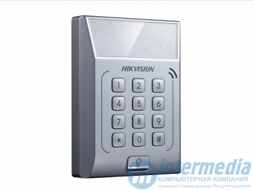 Терминал доступа HIKVISION DS-K1T801M(STD)  Mifare,пароль пластик