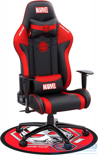 Игровое кресло AD5-04-BR-PV AndaSeat MARVEL Edition BLACK&RED  2D Armrest 65mm wheels PVC Leather