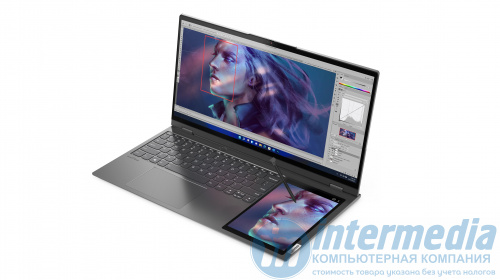 Ноутбук Lenovo ThinkBook Plus AIP Gen3 21EL0010US Intel Core i5-12500H (1.80-4.50GHz), 16GB DDR5, 512GB SSD, Intel Iris Xe Graphics, 17.3?3K (3072x1440) 120Hz Touch IPS + 8"HD (800x1280) Touch IPS, Wi - Интернет-магазин Intermedia.kg