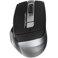 Беспроводная мышь A4Tech FSTYLER FG35 2000dpi, оптическая, радио, USB, 10м, 6 кнопок, Black/Grey - Интернет-магазин Intermedia.kg