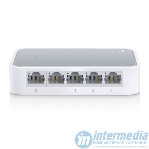 Сетевой коммутатор TP-Link TL-SF1005D, 5-port 10/100Mbps, Desktop