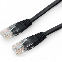 Патч-корд UTP Cablexpert PP12-2M/BK кат.5e, 2м, литой, многожильный (чёрный) - Интернет-магазин Intermedia.kg
