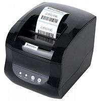 Xprinter XP-365B 3inch direct thermal barcode&Receipt printer USB,Black,127mm/s,EU p - Интернет-магазин Intermedia.kg