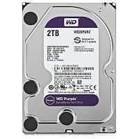 HDD Internal 2TB,WD Purple, 5400rpm, 64MB Cache, 6Gb/s, 64cam AllFrame-4K,3.5" SATA-3 [WD20PURZ] - Интернет-магазин Intermedia.kg