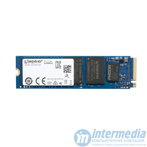 Диск SSD 256GB KINGSTON M2, NVME PCIe, 2280, Read/Write up 2300/1100MB/s, 260000 IOPS OEM[OM8PDP3256B-AB1]