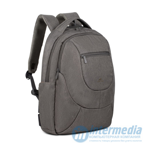 Рюкзак для ноутбука RIVACASE 7761 15.6" water-repellent Dark Grey - Интернет-магазин Intermedia.kg