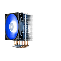 Кулер для процессора DEEPCOOL GAMMAXX-400 V2 BLUE LGA1700/775/1155/1156/1150/AMD BLUE LED 120x25mm, 900-1500rpm,4HP - Интернет-магазин Intermedia.kg