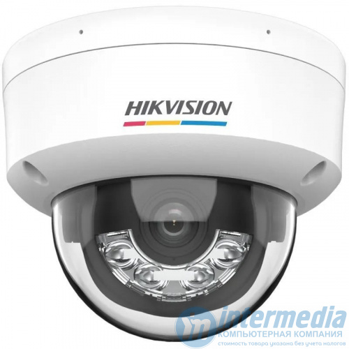 IP camera HIKVISION DS-2CD1167G2H-LIUF(2.8mm)  (O-STD) куп,антиван 6MP,IR/LED30M ColorVu,MIC,MicroSD