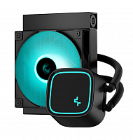 Система водяного охлаждения процессора DeepCool LE300 Marrs Black 1x120mm Fan LED LGA1700/1200/115X AMD AM4/AM5 - Интернет-магазин Intermedia.kg