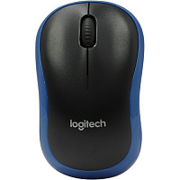 Беспроводная мышь Logitech M185, optical 1000dpi, 3btn, BLUE, USB [910-002239] - Интернет-магазин Intermedia.kg
