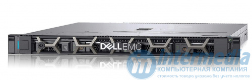 Сервер Dell/PE R650xs 8SFF/1x Xeon Silver/4314 (2.4GHz, 16C/32T, 24M)/32 Gb/H755/1x 480Gb SSD RI/2x1GbE LOM/(1+0) 1100W