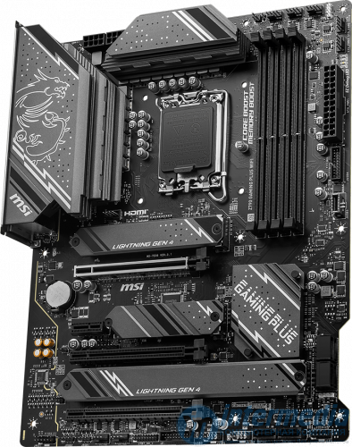 Материнская плата MSI Z790 GAMING PLUS WIFI ATX,LGA1700,Intel Z790,4xDDR5 5600MHz,3xPCI-Eх16,4хM2,6xSata 6Gb/s,2.5Gb,5xUSB3.2,8xUSB2.0,HDMI,DP,WiFi6E