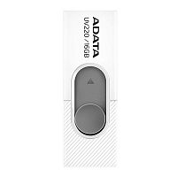 Флеш карта ADATA 16GB UV220 USB 2.0 Read up:140Mb/s/Write up:65Mb/s White-Grey - Интернет-магазин Intermedia.kg