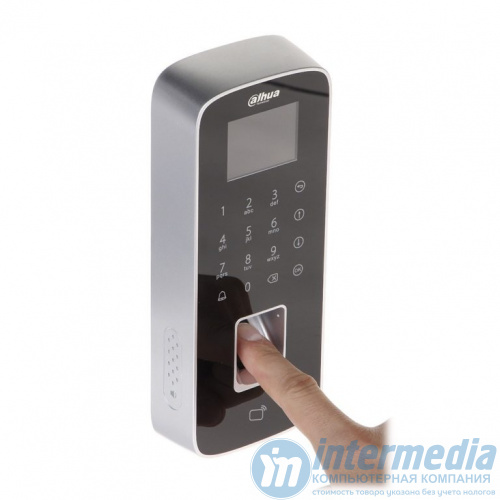 Автономный считыватель DAHUA DHI-ASI1212F  карта,пароль,отпечаток пальца ВНУТРЕННИЙ с экраном