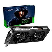 Видеокарта GALAX GeForce RTX4060 1-Click OC 2X V2 8GB GDDR6 128bit 2490Mhz/17000Mhz DUAL Fan HDMI 3xDisplayPort [46NSL8MD9NXV] - Интернет-магазин Intermedia.kg