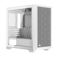 Корпус PC Cooler C3 D310 ARGB WH mATX 2xUSB 3.0, HDAudio, 3x2,5" SSD, 2x3,5" HDD, 2x120mm ARGB FAN, Tempered Glass, 406x220x410mm, White - Интернет-магазин Intermedia.kg