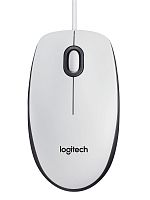 Мышь Logitech M100 White оптическая, 1000dpi, USB, 1.8 [910-006764] - Интернет-магазин Intermedia.kg