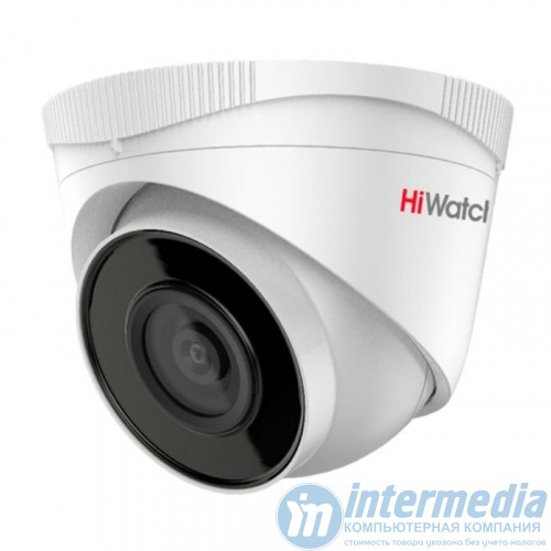 IP camera HIWATCH IPC-T020(C) (2.8mm) купольная,уличная 2МП,IR 30M,MIC