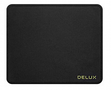 Коврик для мыши Delux MP27 (260x210x3мм, ткань+резина, с окантовкой) black - Интернет-магазин Intermedia.kg