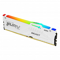 Оперативная память DDR5 16GB PC-41600 (5200MHz) KINGSTON FURY BEAST WHITE RGB EXPO KF552C36BWEA-16 - Интернет-магазин Intermedia.kg