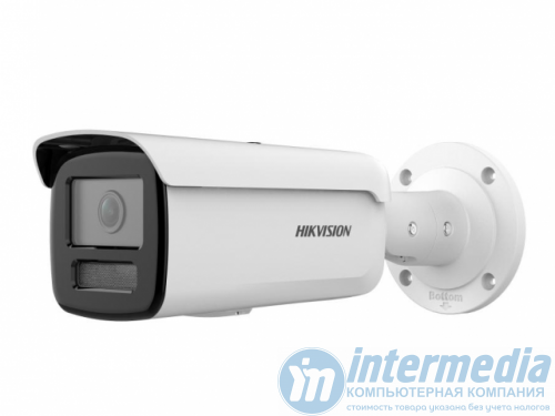 IP camera HIKVISION DS-2CD2T47G2H-LI(2.8mm)(eF)(O-STD) цилин,улич 4MP,IR/LED 60M ColorVu,MIC,MicroSD