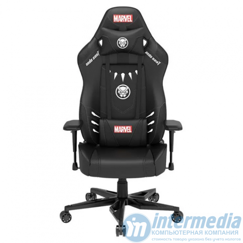 Игровое кресло AD19-08-B-PV AndaSeat MARVEL Edition BLACK&WHITE  4D Armrest 65mm wheels PVC Leather
