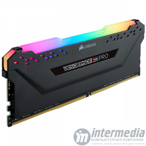 Оперативная память DDR4 Corsair VENGEANCE RGB PRO SL 32GB (2x16GB) 3600MHz (CMH32GX4M2D3600C18)